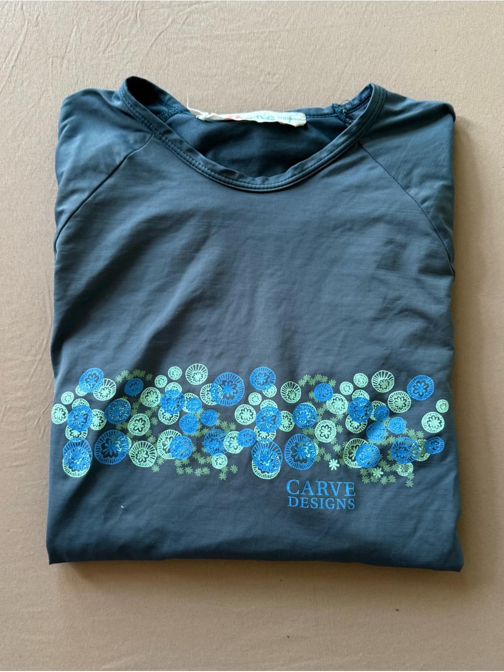 Carve Designs Sunset Rash Guard